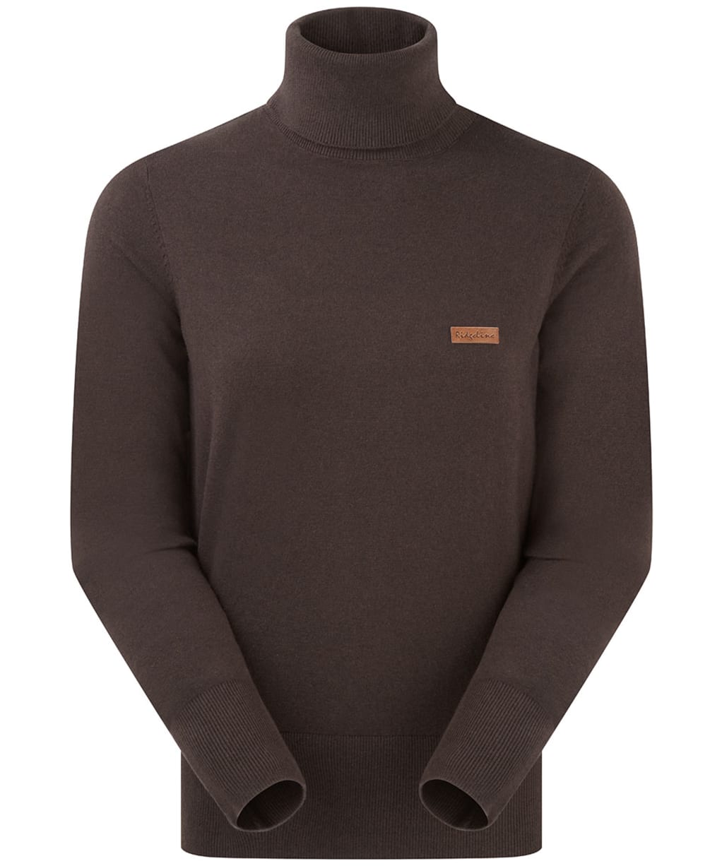  Women's Ridgeline Melford Roll Neck Knit - Deep Bark