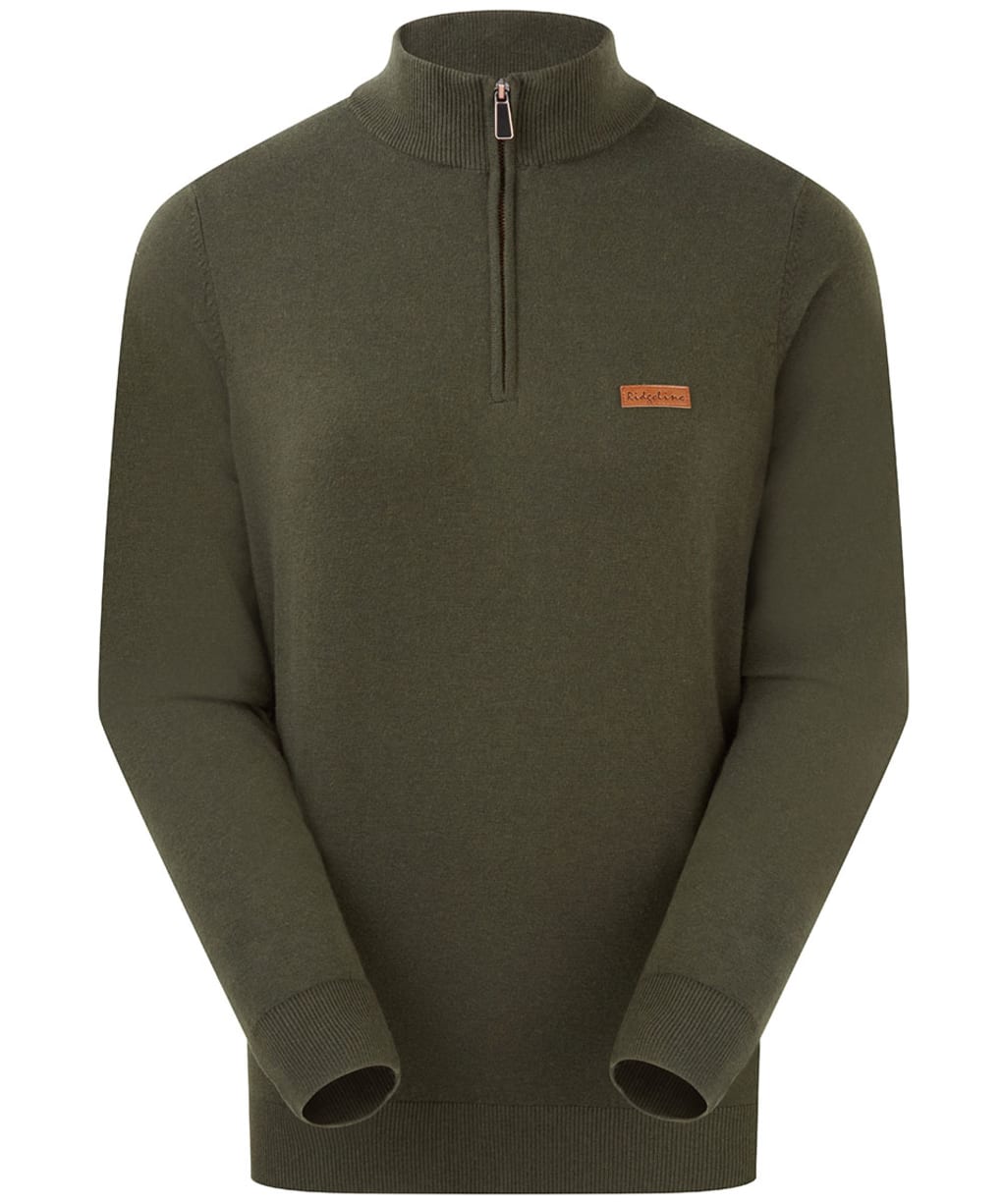 Women's Ridgeline Melford 1/4 Zip Knit - Deep Forest
