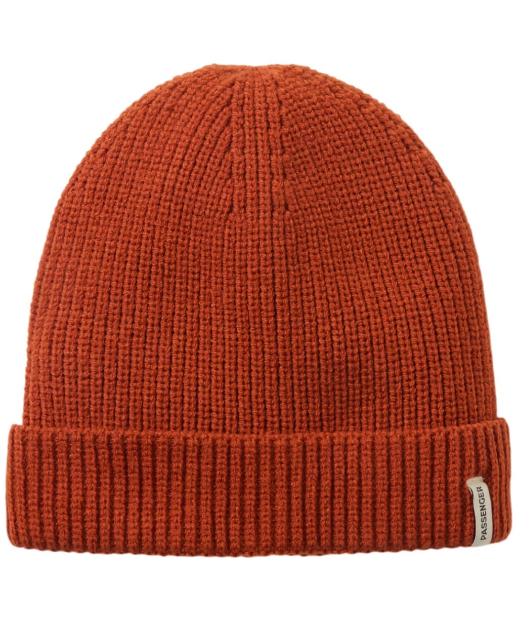 Passenger Clothing Compass Recycled Beanie - Dark Rust