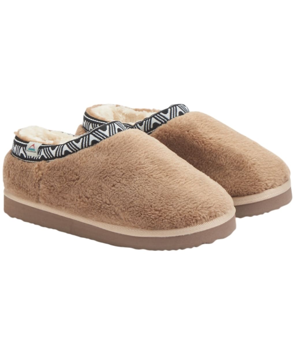  Women's Passenger Clothing Ember Sherpa Fleece Slipper 2.0 - Biscuit
