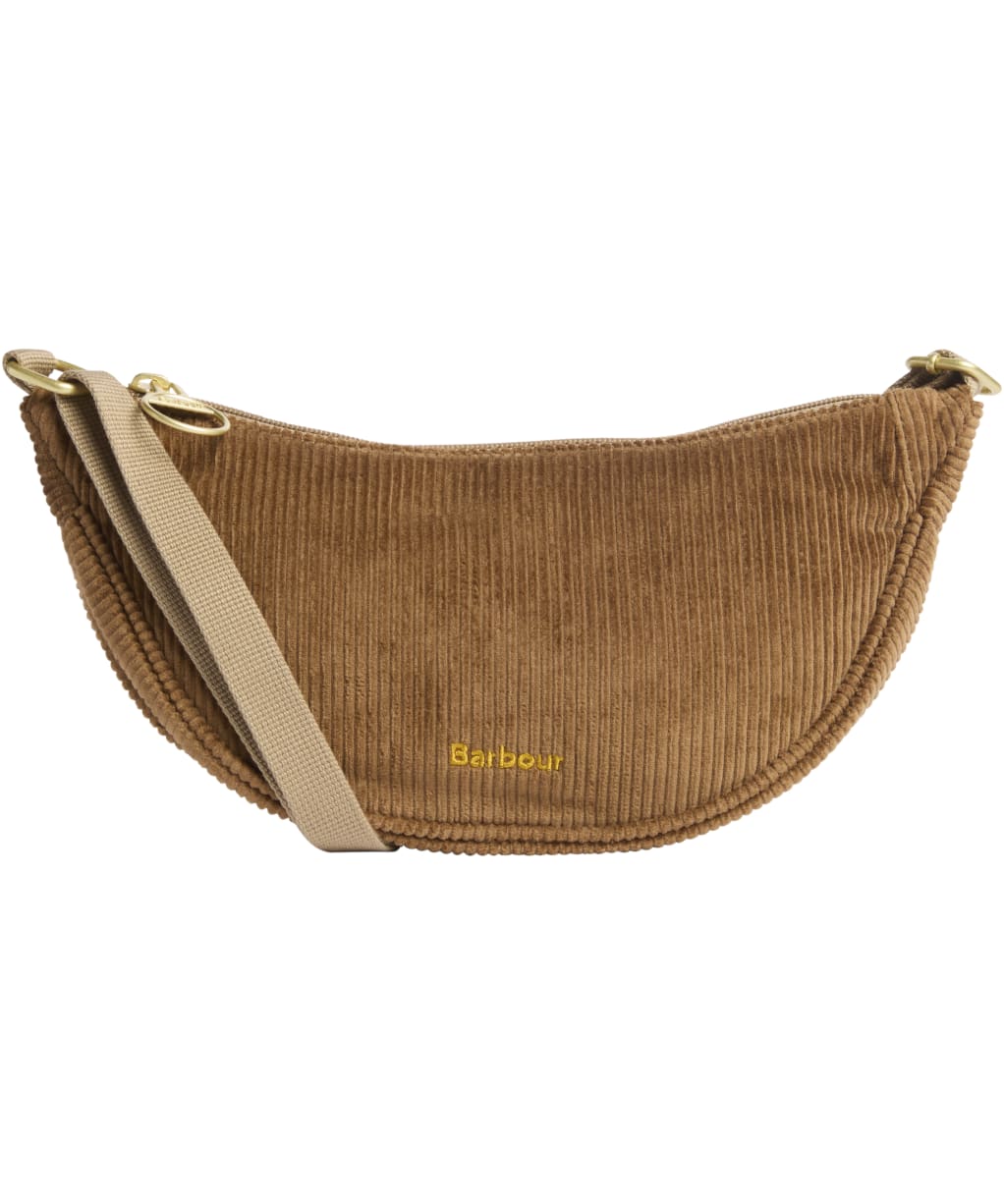 Women's Barbour Mini Mia Cord Sling Bag - Brown