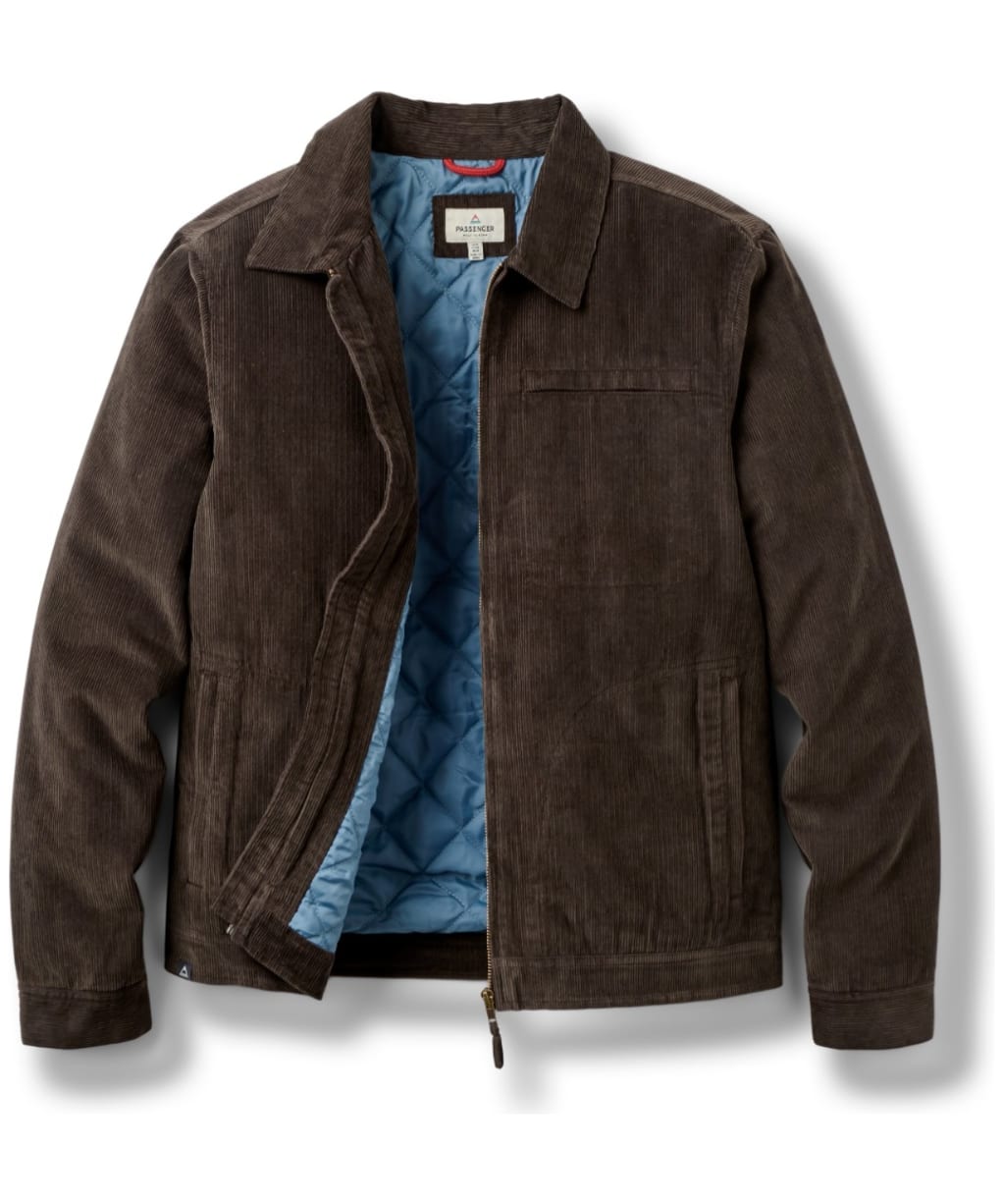 Men's Passenger Clothing Taylor Organic Cord Jacket - Espresso