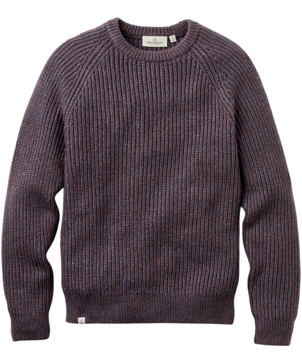 Men's Passenger Clothing Fog Recycled Knitted Jumper - Charcoal