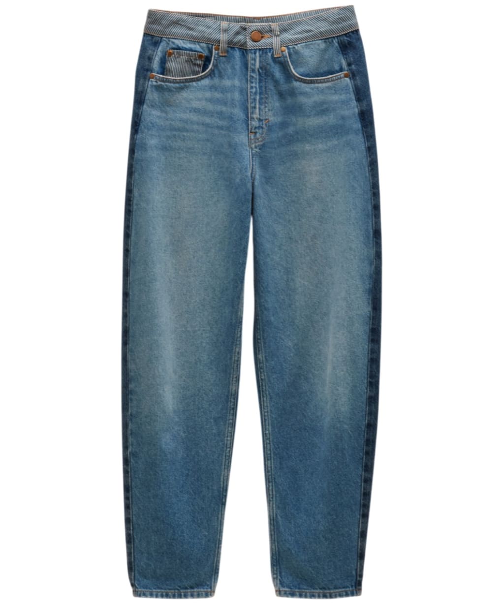 Women's Joules Barrel Denim Jeans - Denim