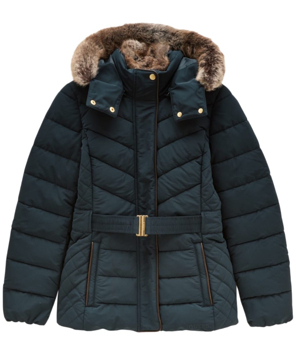 Women's Joules Aspen Showerproof Jacket - Navy