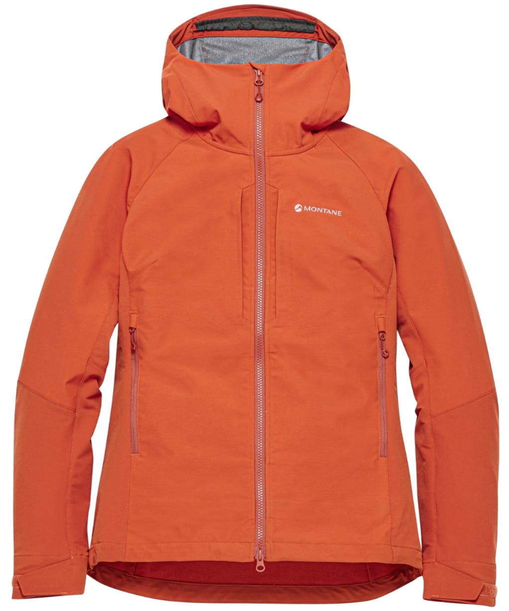 Women's Montane Nordes Hooded Jacket 2.0 - Lava