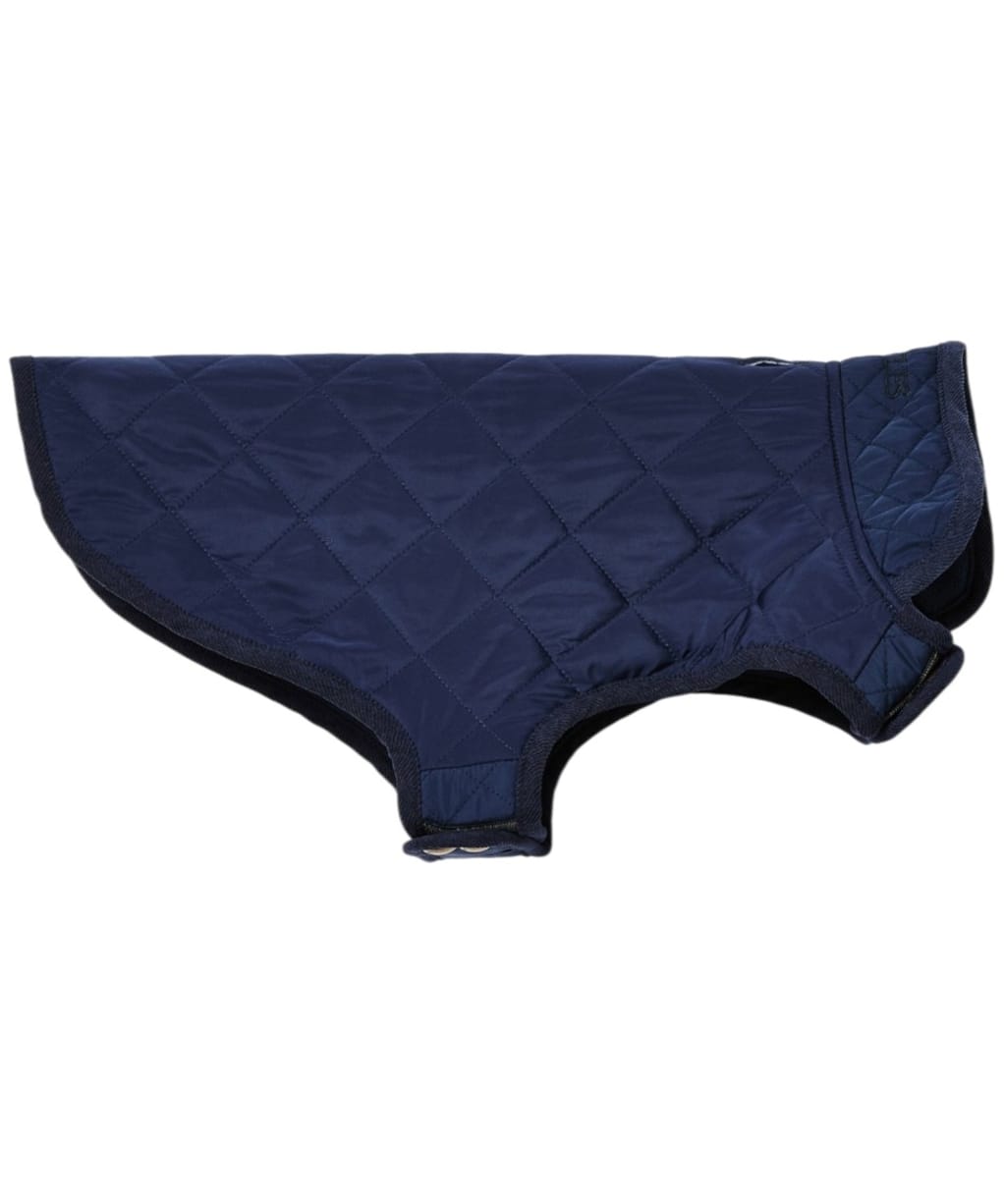 Joules Quilted Dog Coat - Medium - Navy