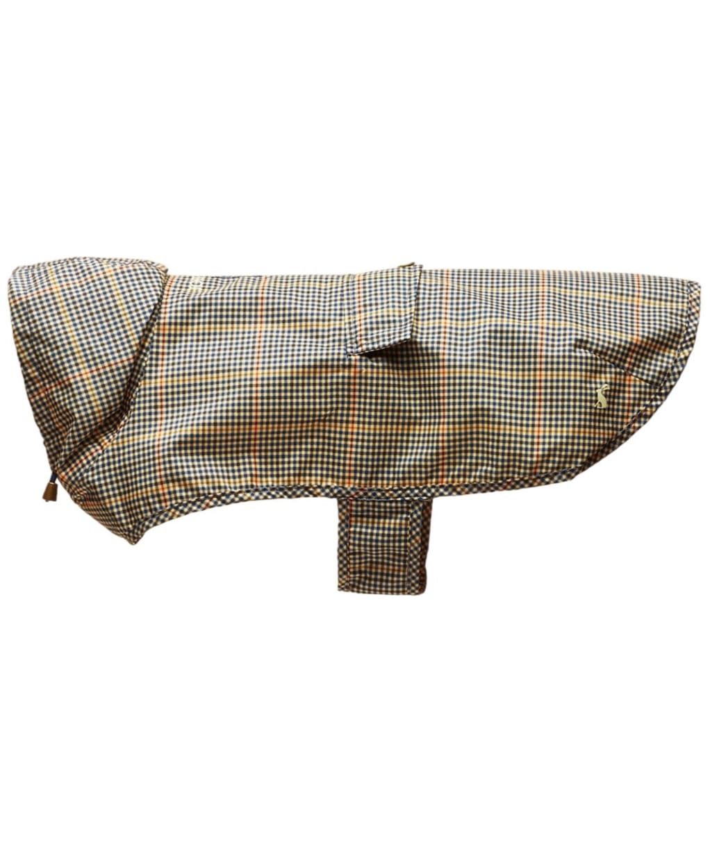 Joules Checked Packaway Dog Jacket - Medium - Henson Check