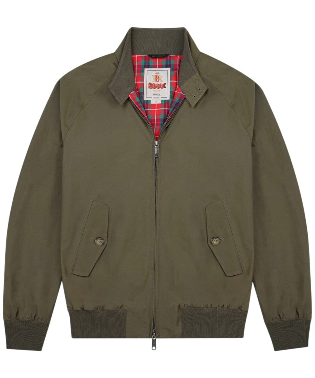Men's Baracuta G9 Original Harrington Jacket - Army