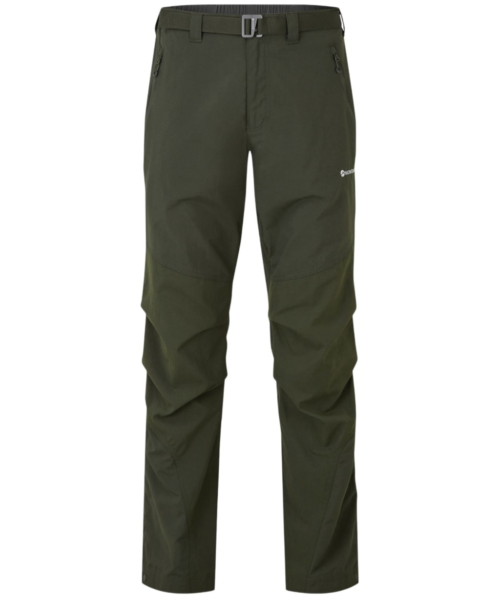 Men's Montane Water Repellent Terra Pants - Short Leg - Oak Green