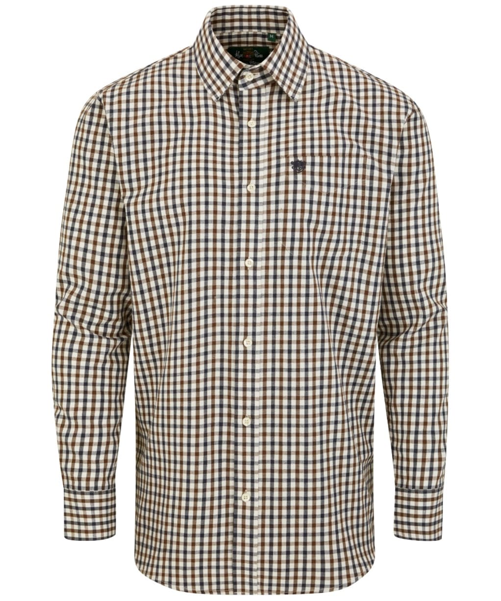 Boy's Alan Paine Ilkley Shirt, 3-16yrs - Blue / Brown