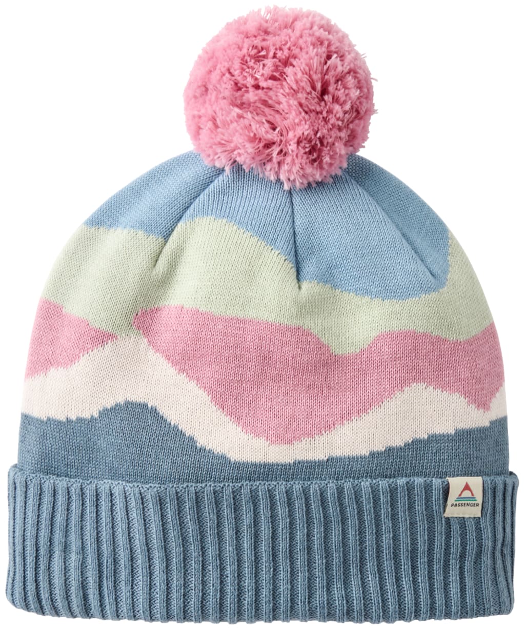 Women's Passenger Clothing Scenic Bobble Beanie 2.0 - Scenic Stormy Blue