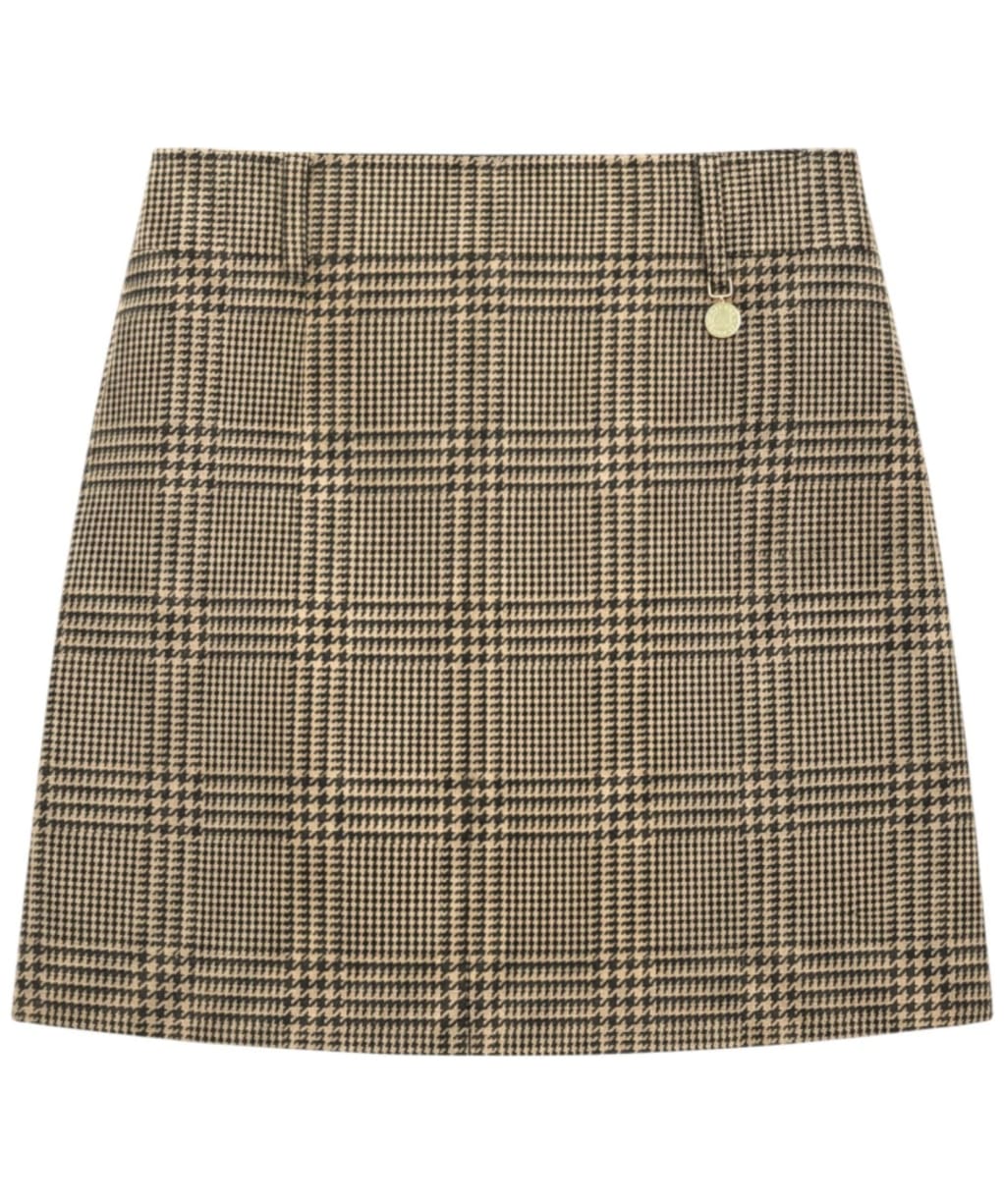 Women's Holland Cooper Regency Wool Pencil Skirt - Prince of Wales Brown