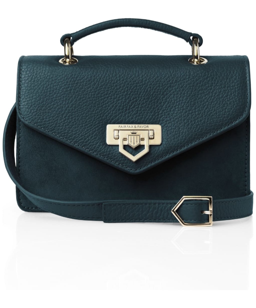 Fairfax & Favor Loxley Mini Crossbody Bag - Teal