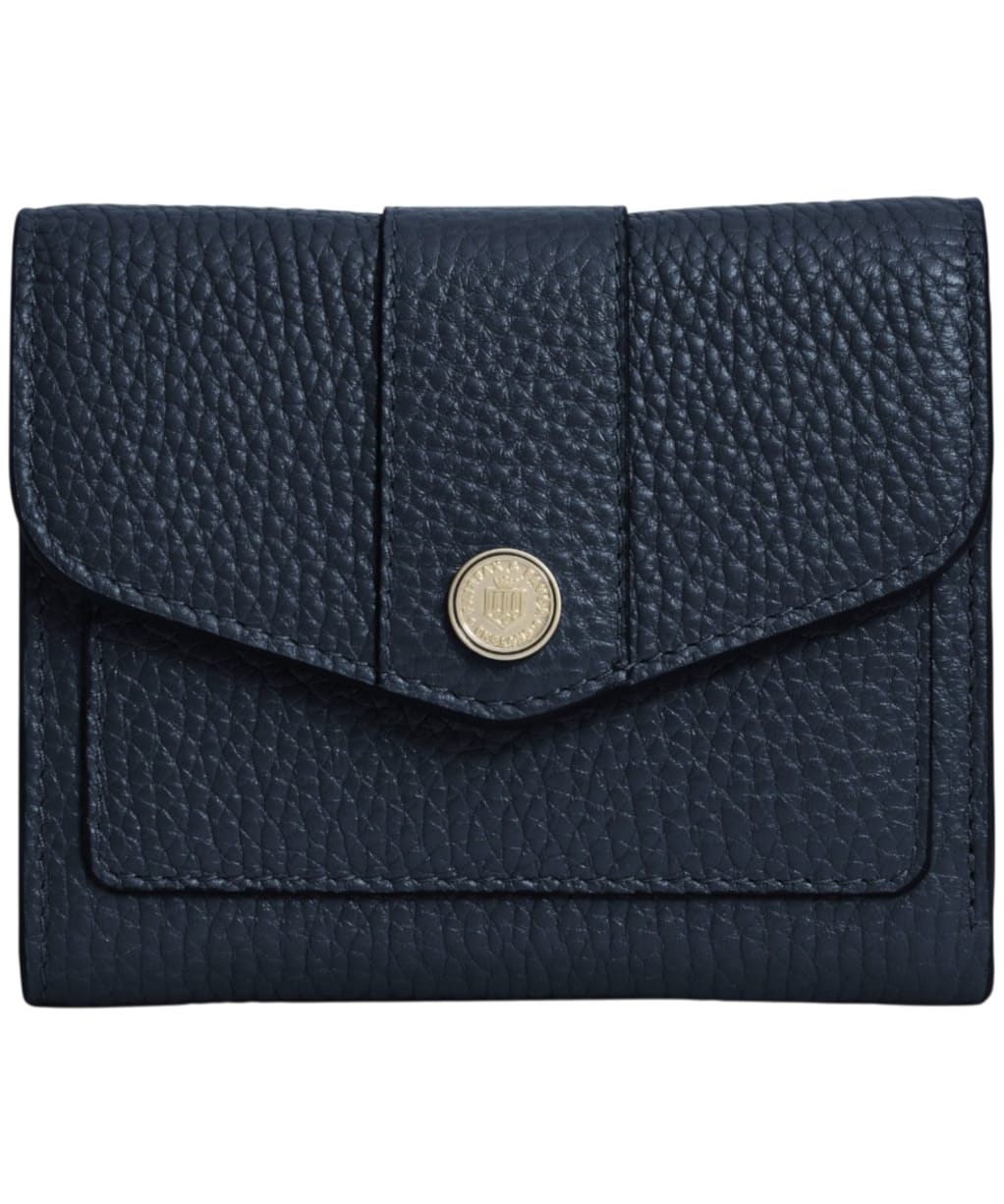Fairfax & Favor Langford Button Leather Purse - Teal