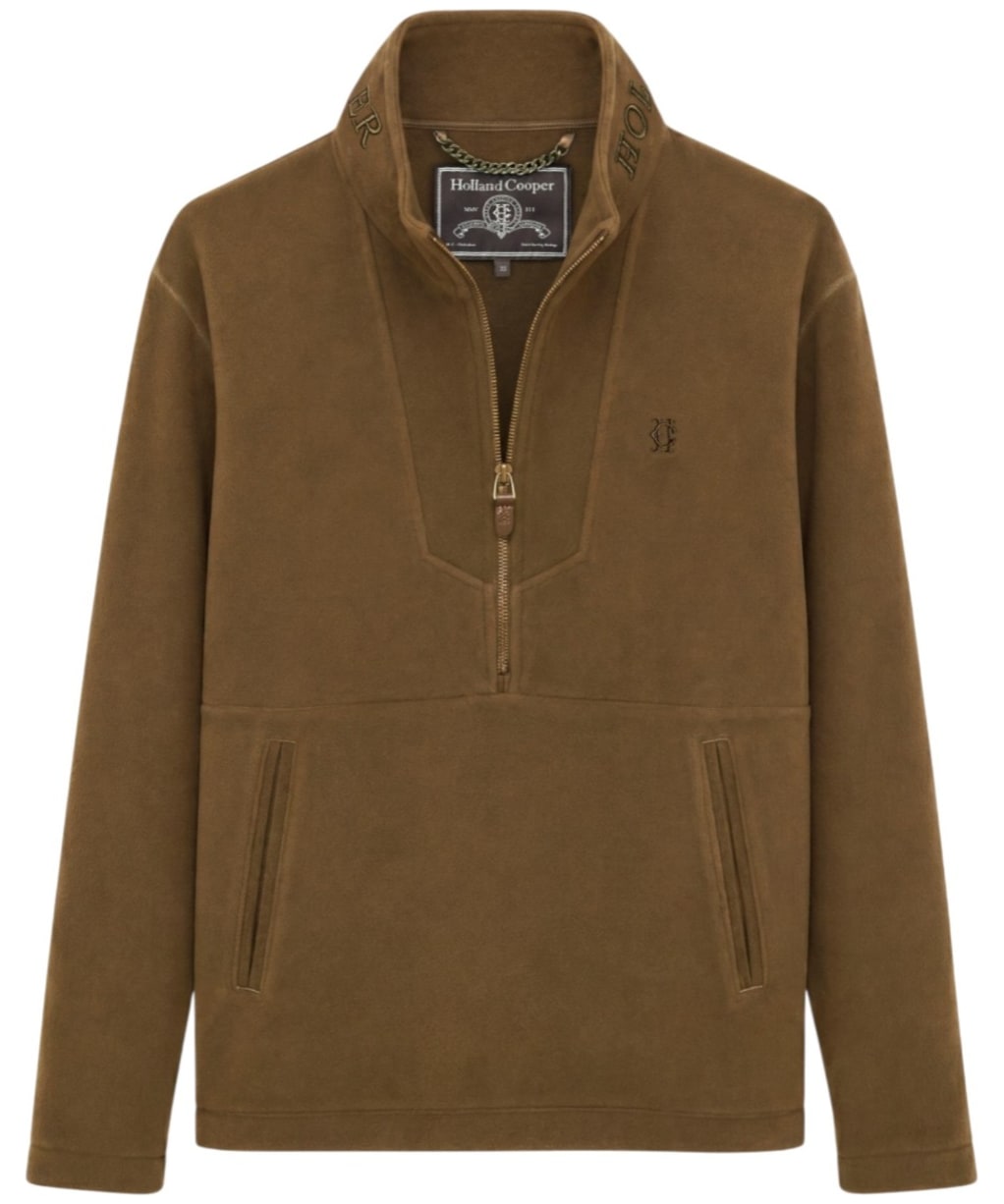 Women's Holland Cooper Relaxed Fit Country Quarter Zip - Chestnut