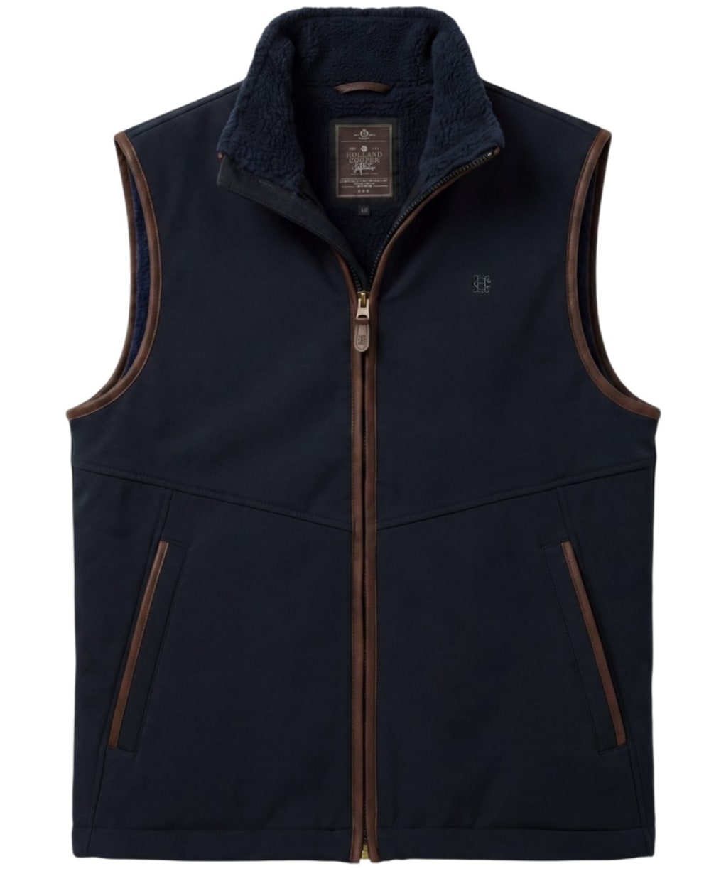 Men's Holland Cooper Classic Softshell Gilet - Ink Navy