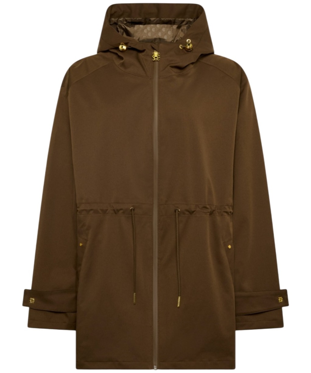 Women's Holland Cooper One Size Lightweight Waterproof Parka - Chestnut