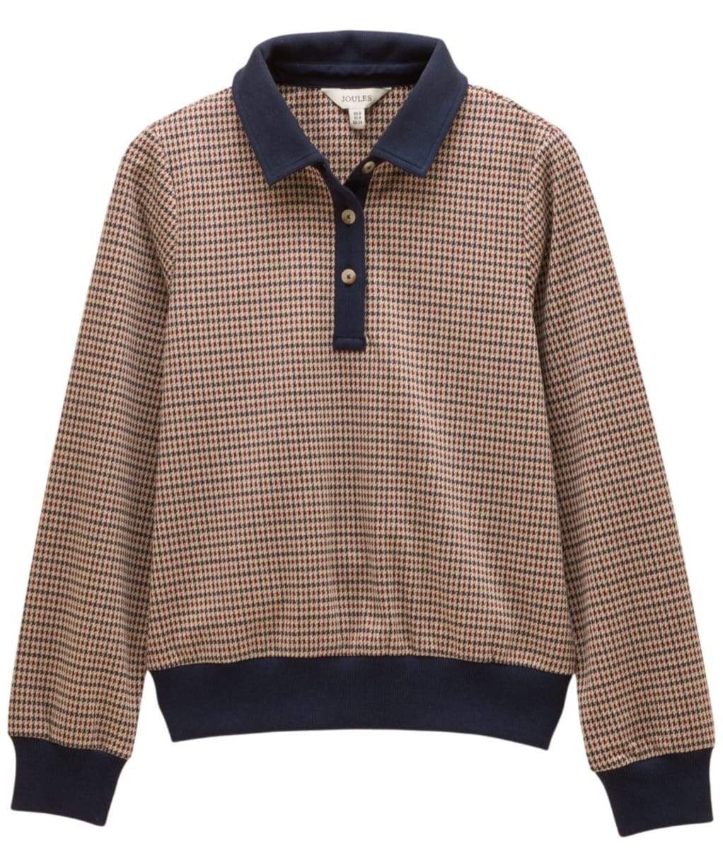 Women's Joules Laurel Top - Navy / Red Check