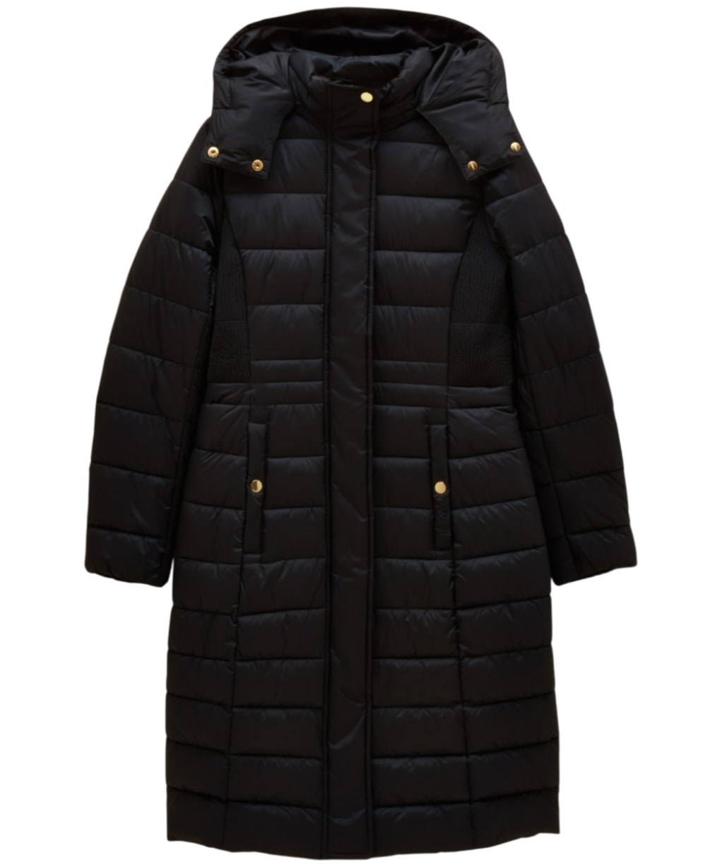 Women's Joules Windborough Showerproof Longline Coat - Navy