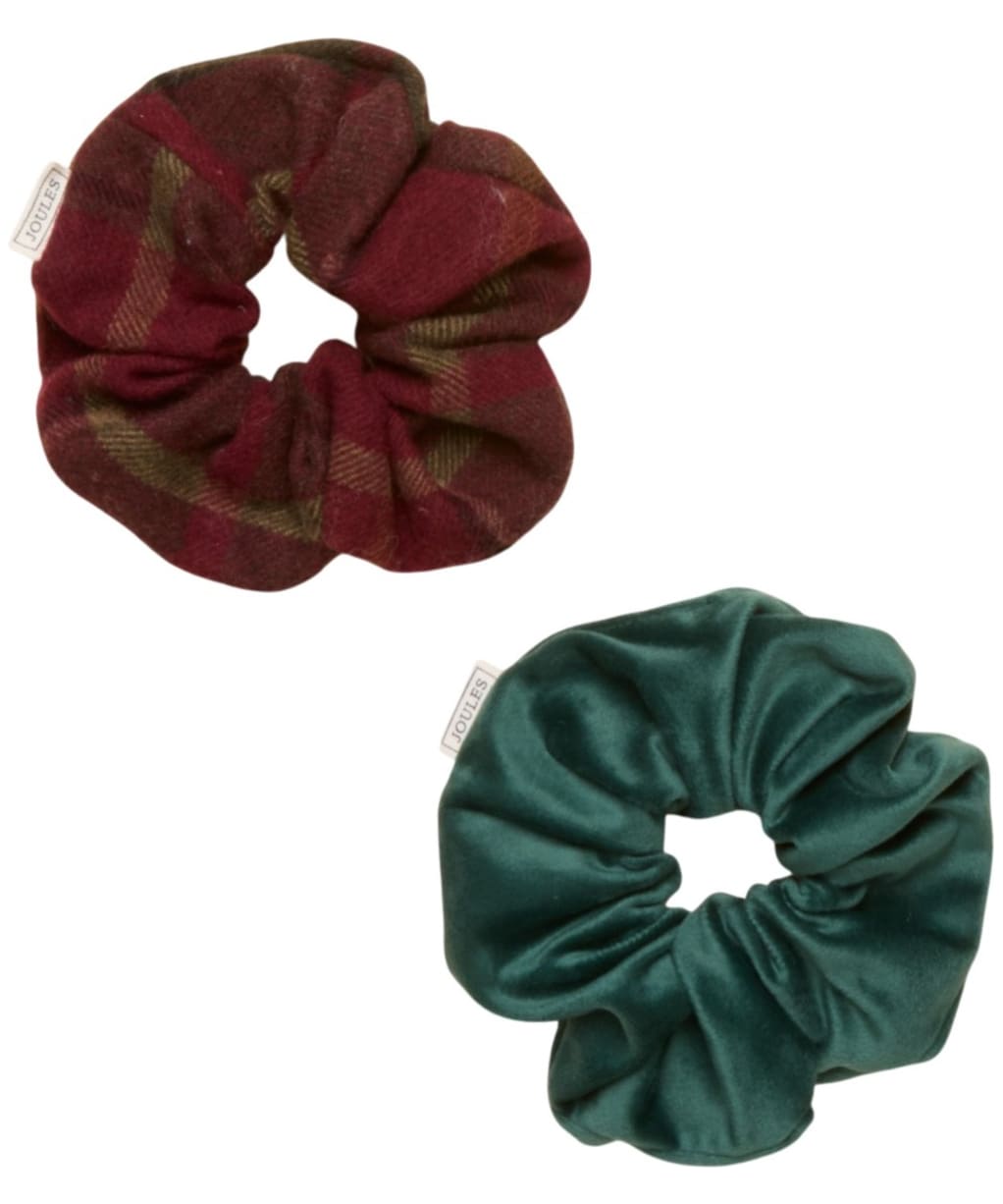 Women's Joules Annika Scrunchies - 2 Pack - Red / Green