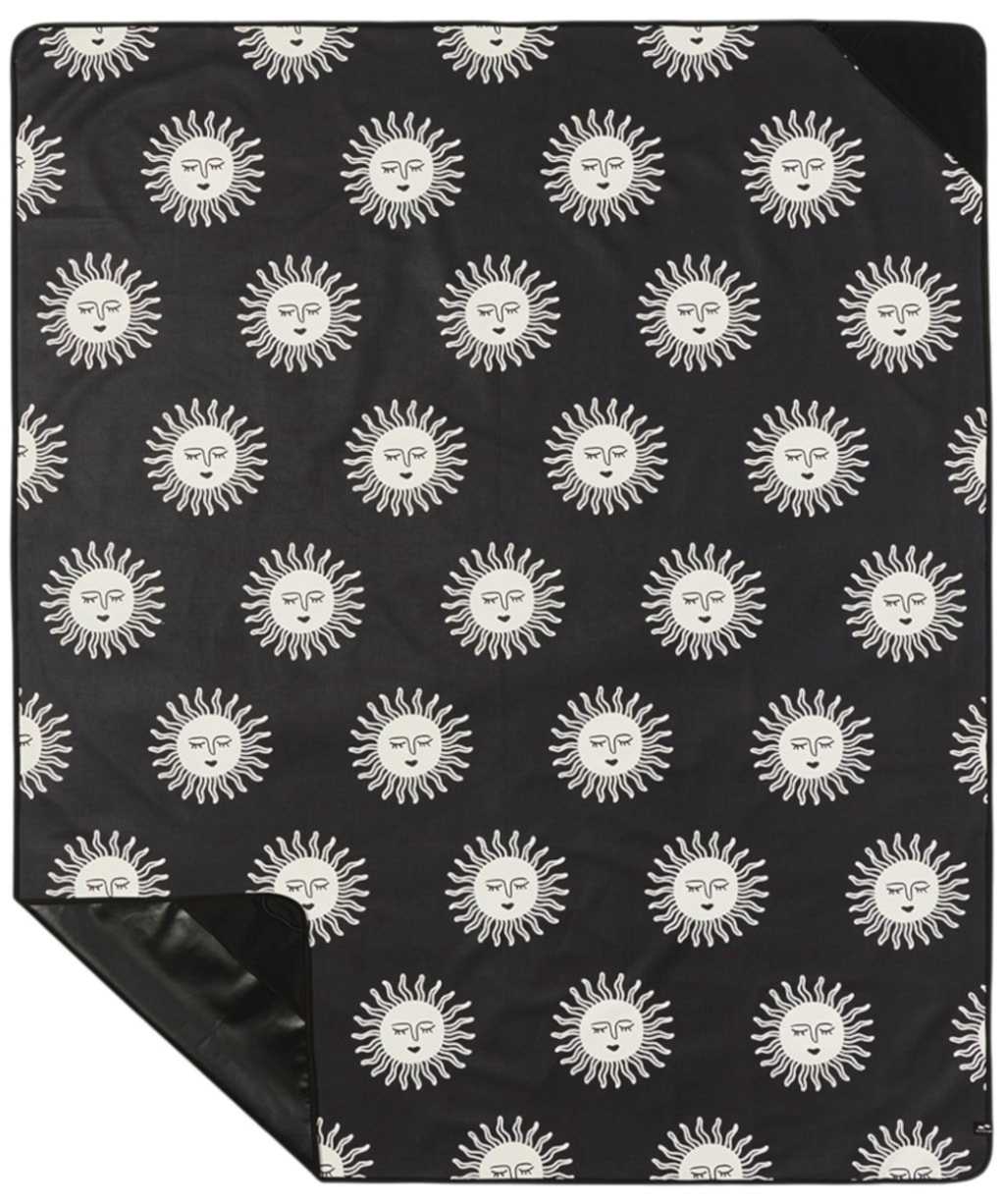 Slowtide Slowburn Quick Drying Picnic Blanket - Black