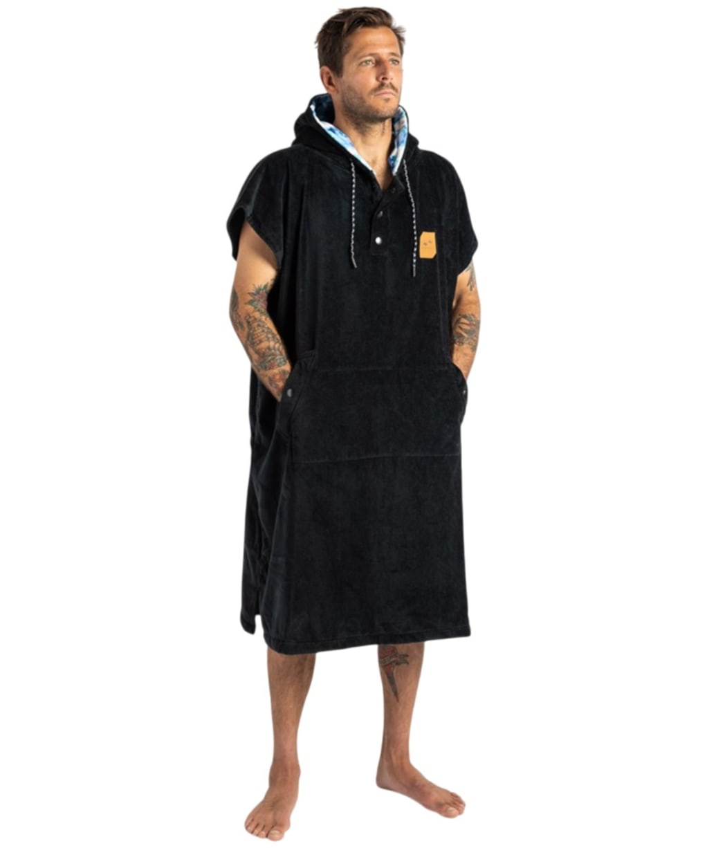 Slowtide The Digs Changing Poncho - Black