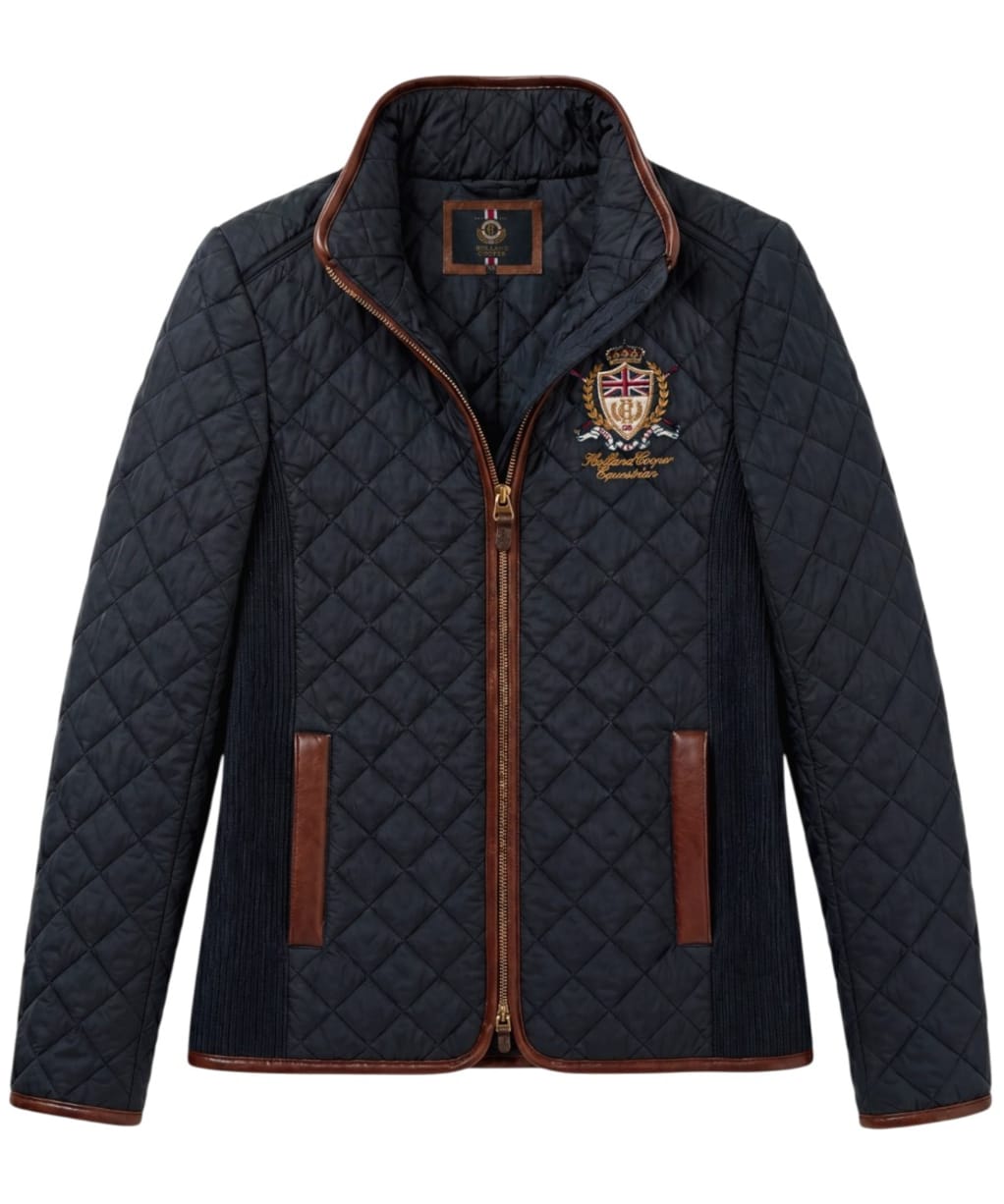 Women's Holland Cooper Boughton Diamond Quilt Jacket - Ink Navy