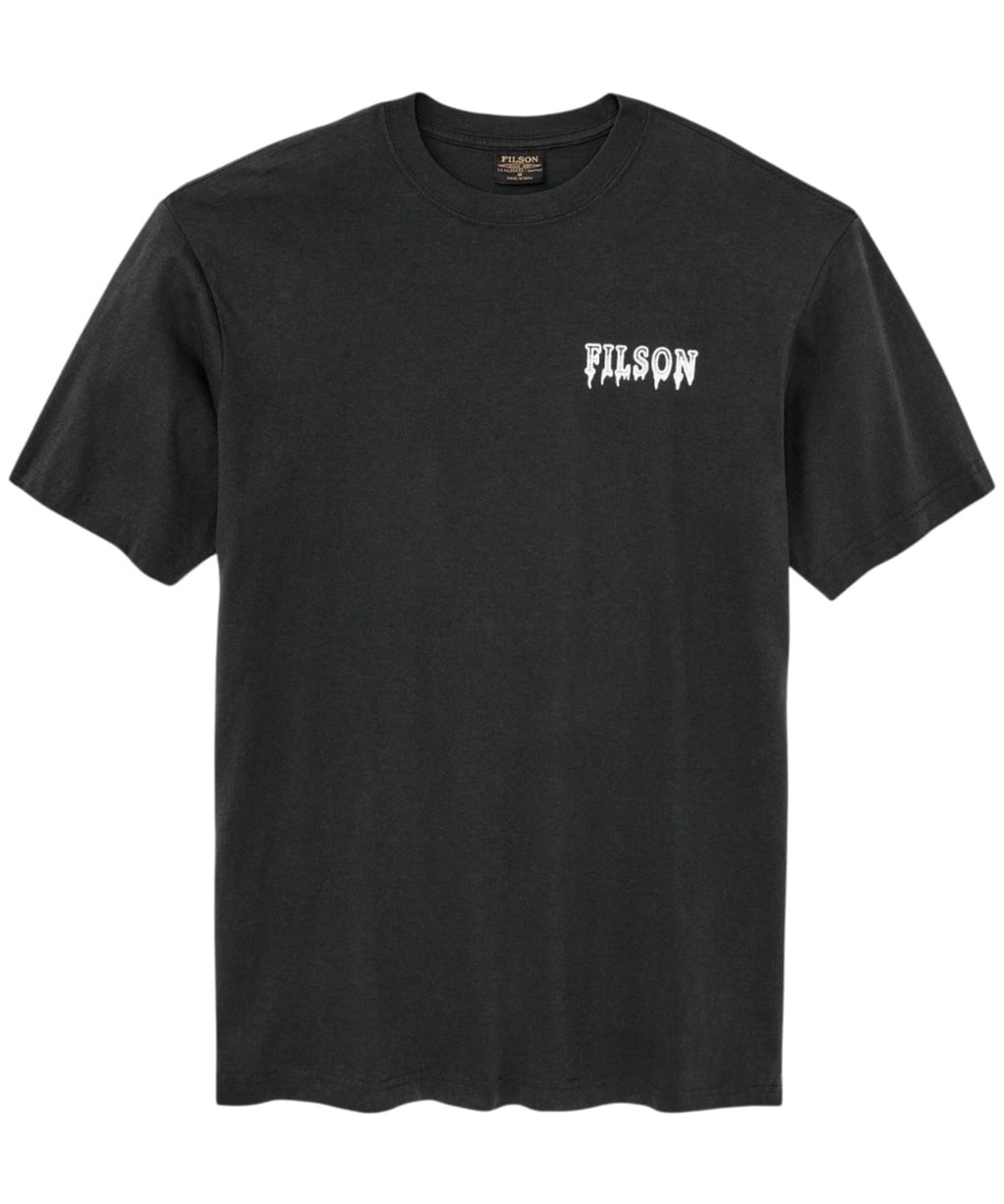 Men's Filson Short Sleeve Polar Bear Graphic T-Shirt - Faded Black