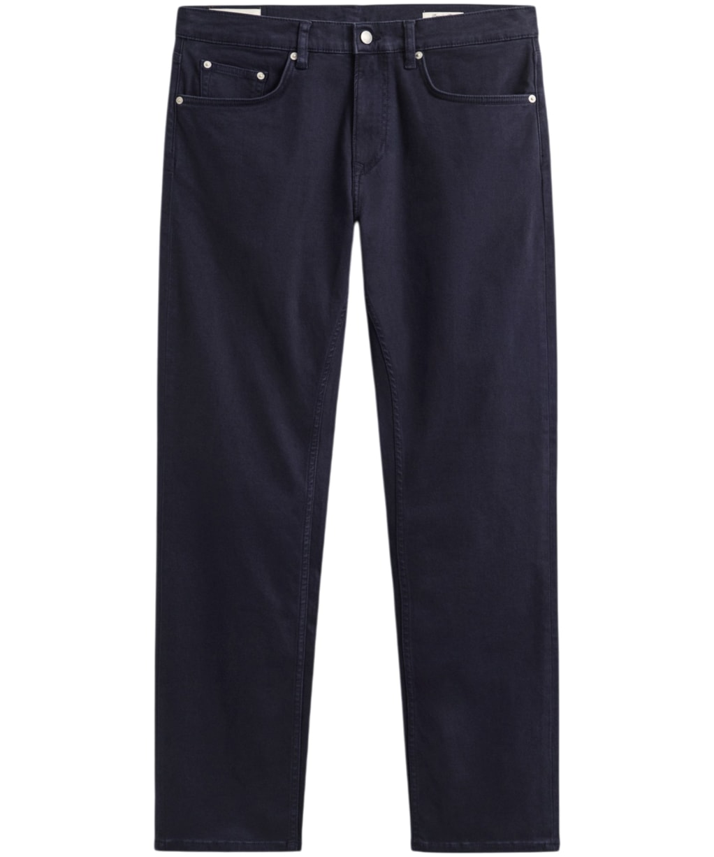 Men's GANT Regular Fit Moleskin Jeans - Evening Blue
