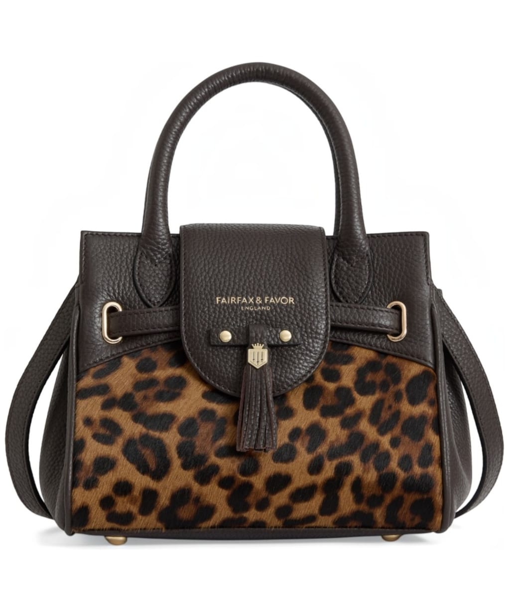 Fairfax & Favor Mini Windsor Handbag - Leopard