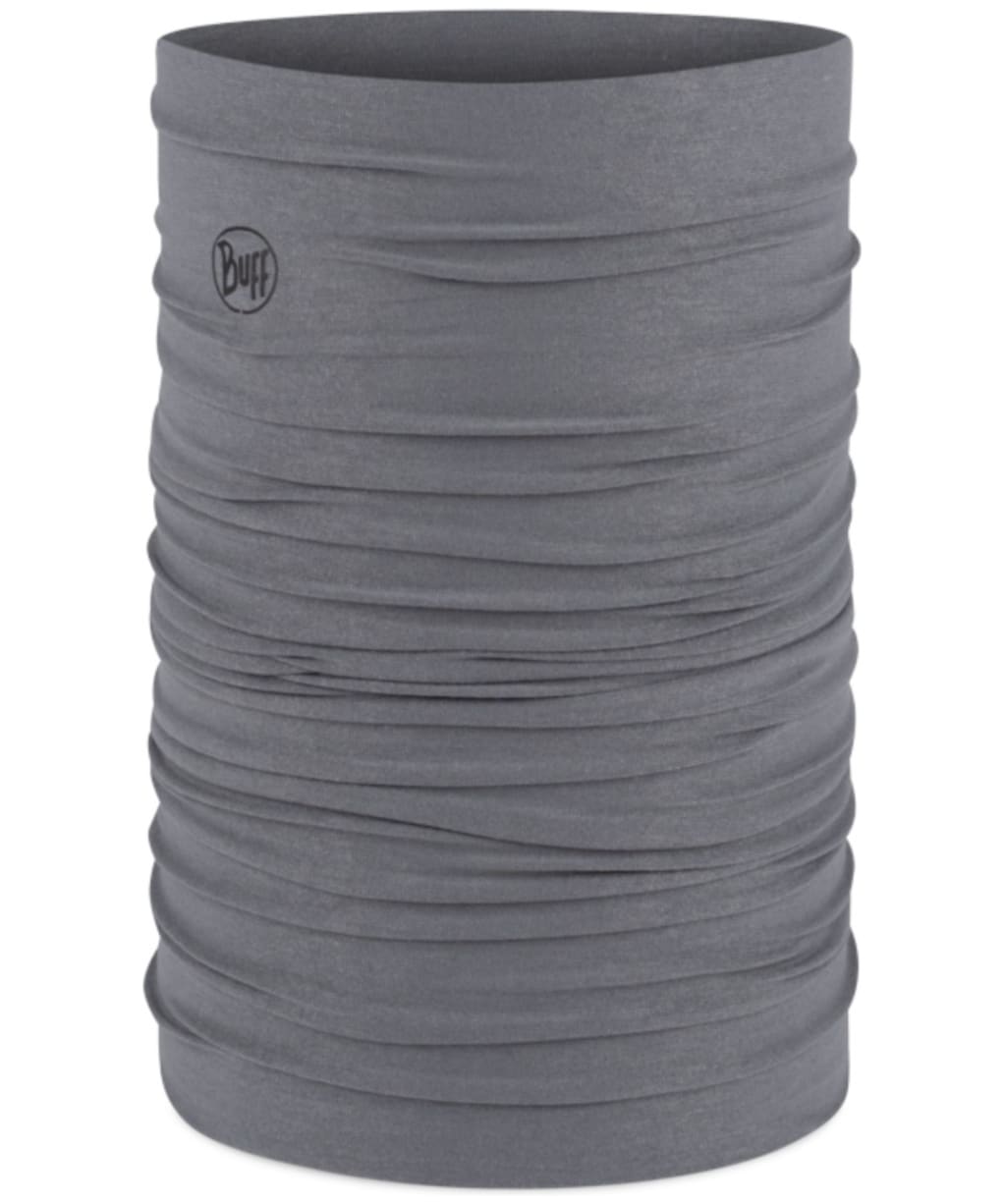 Buff Original Ecostretch Solid Necktube Gaiter UPF 50 - Slate Grey