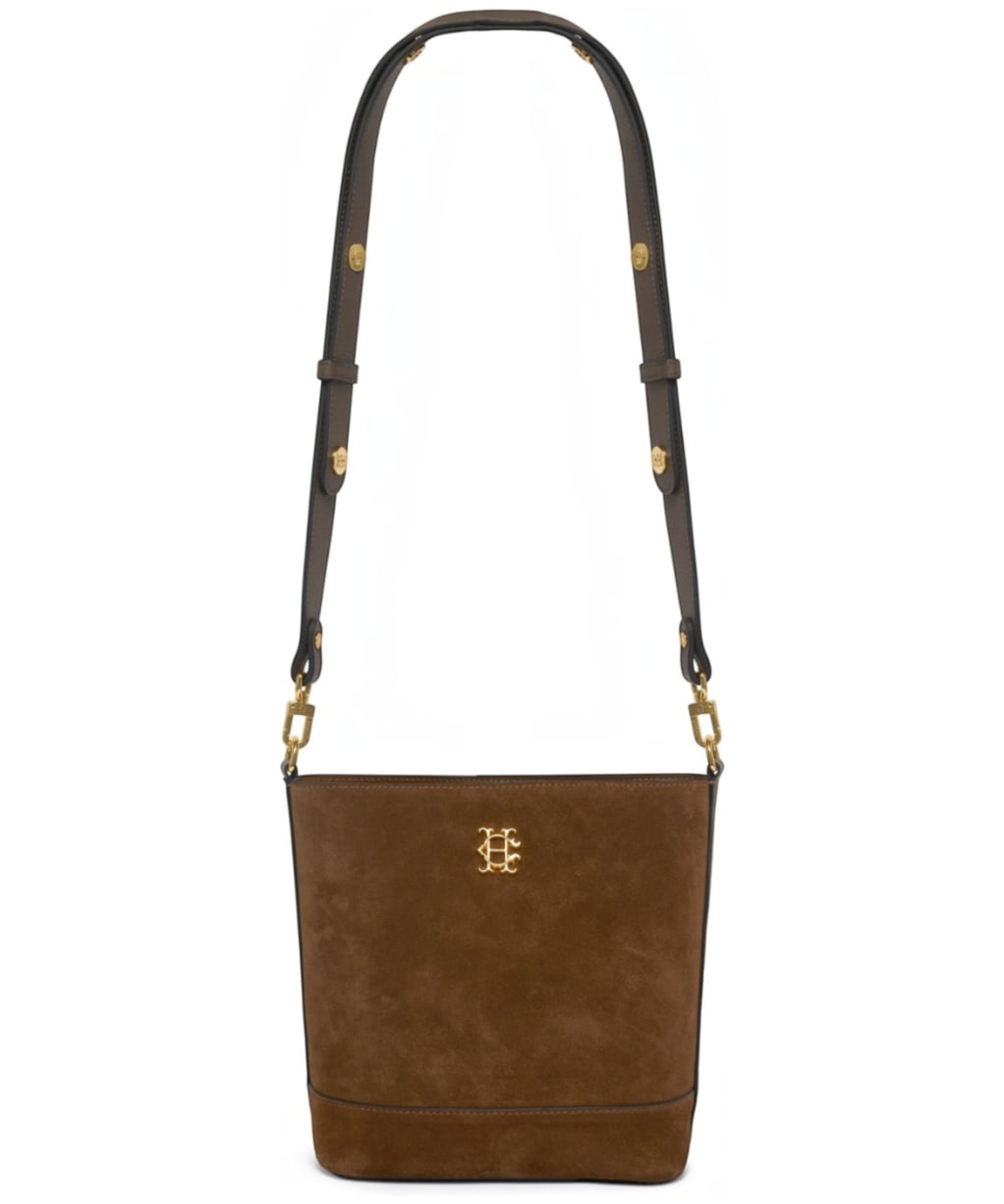 Holland Cooper Country Crossbody Bag - Lichen Suede