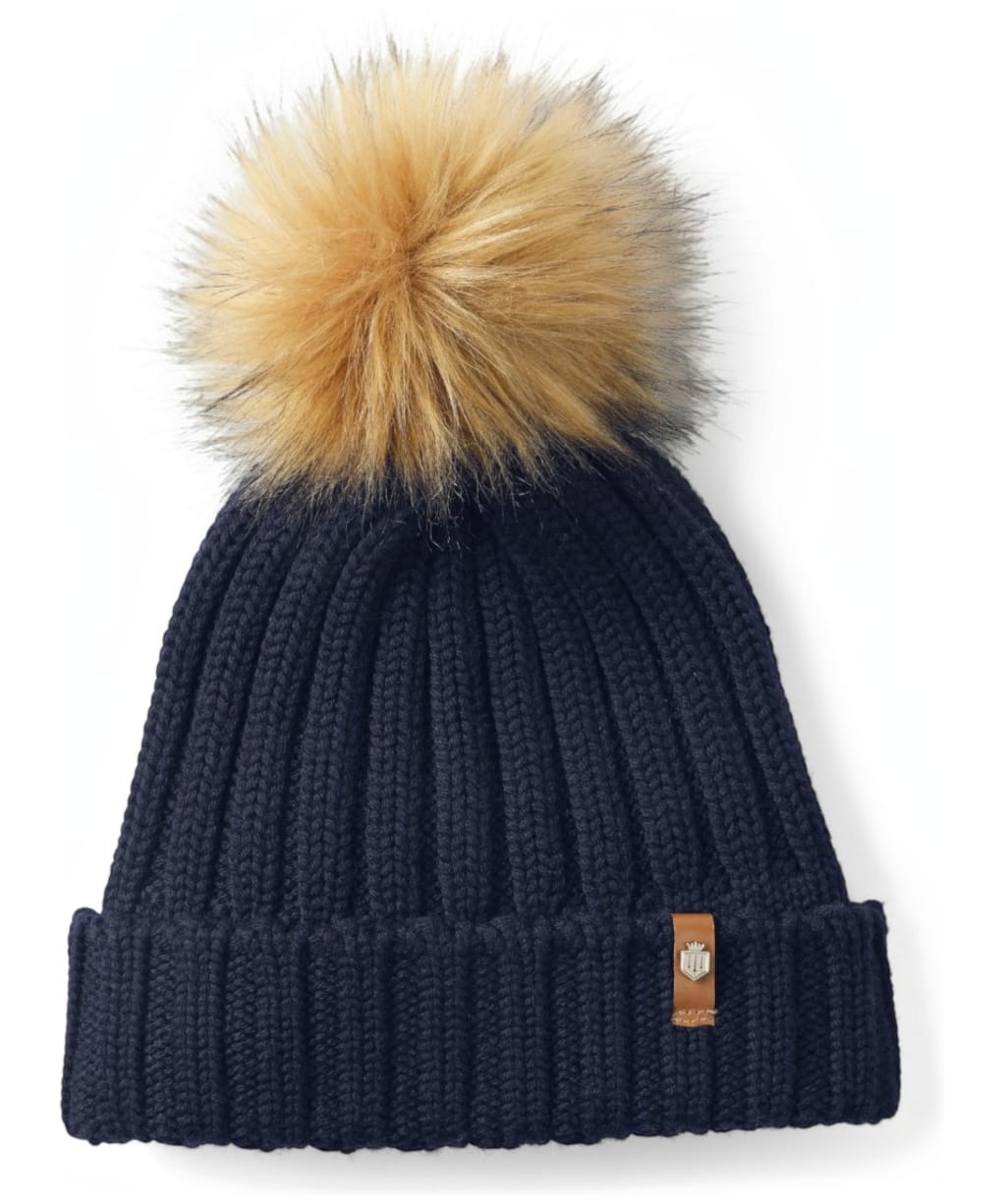 Women's Fairfax & Favor Signature Bobble Hat - Navy