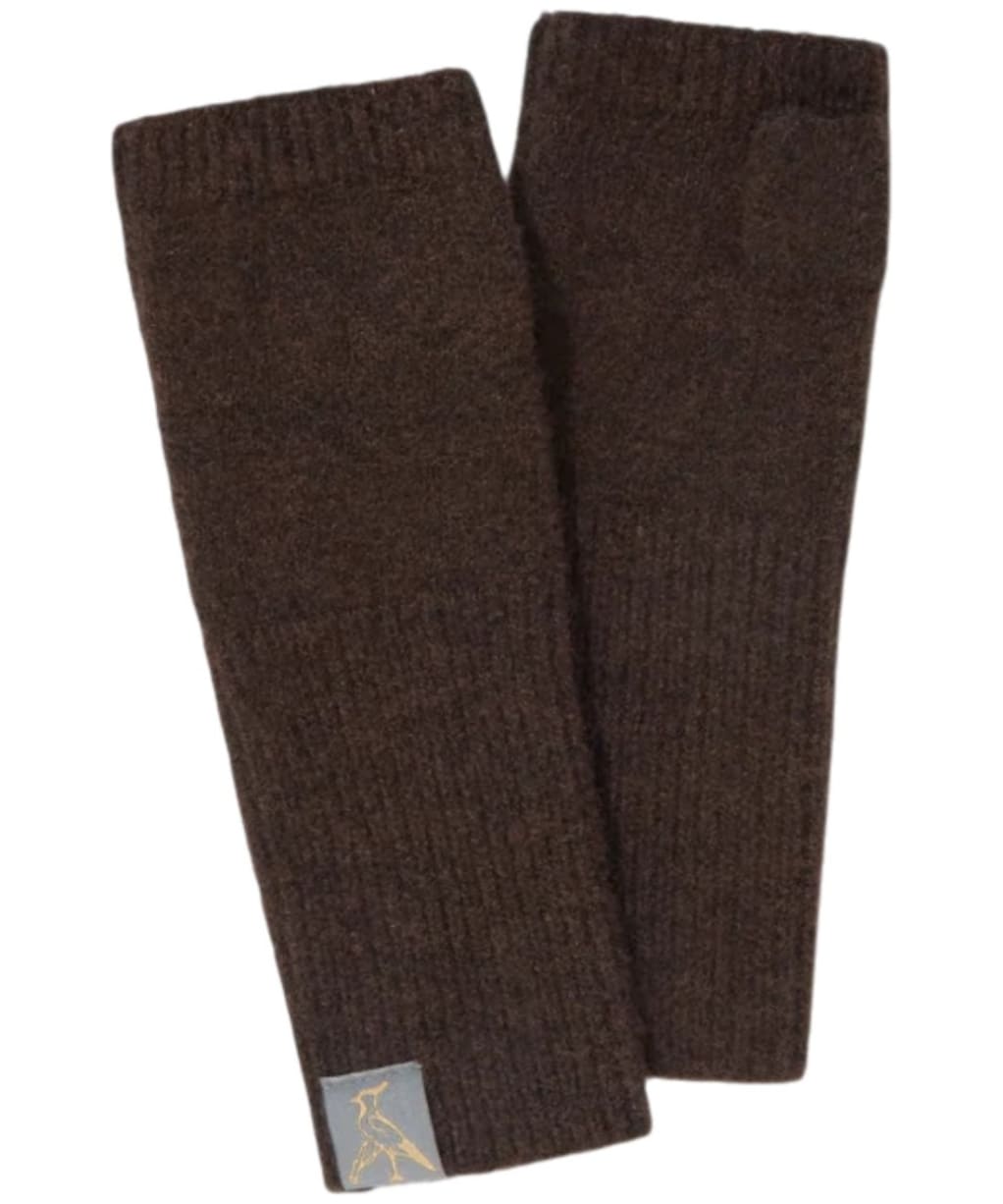 Women's Hicks & Brown Kersey Wristwarmer Gloves - Chocolate