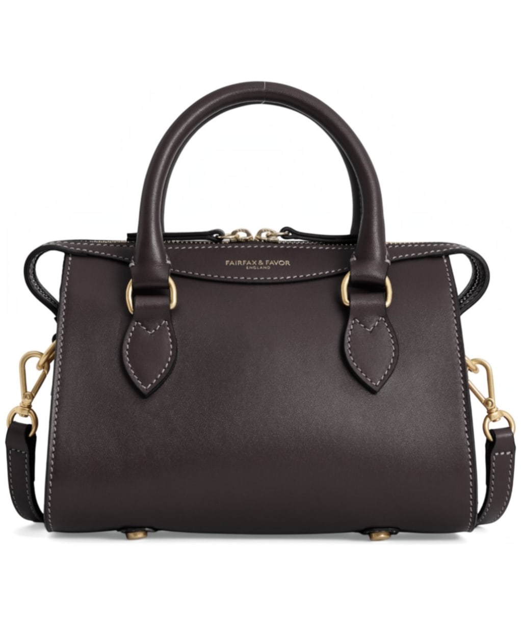 Women's Fairfax & Favor Mini Kew Top Handle Bag - Mahogany