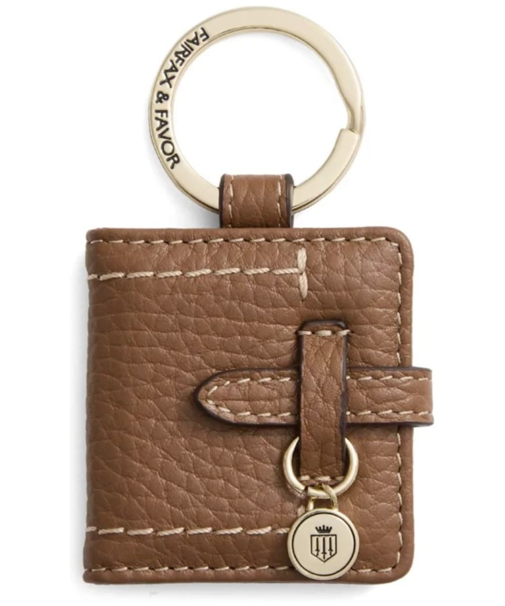 Fairfax & Favor Photo Holder Key Ring - Tan