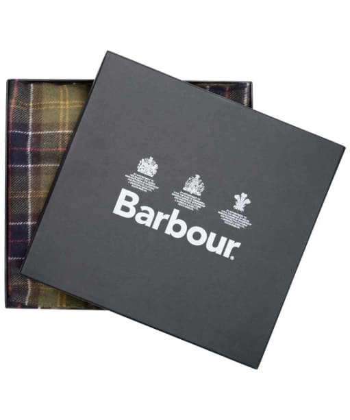Barbour Scarf and Glove Gift Box - Classic / Olive