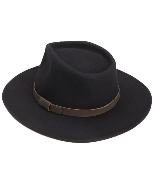 Men's Barbour Crushable Bushman Hat - Black