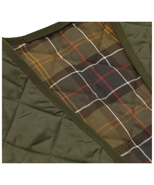 Men's Barbour Quilted Waistcoat / ZipIn Liner (Classic Tartan)
