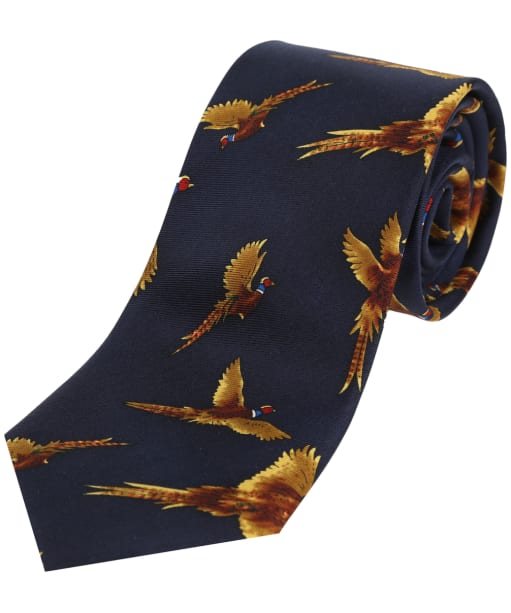 Soprano Flying Pheasants Tie - Navy