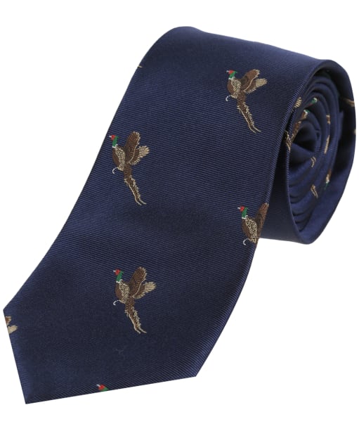 Soprano Small Pheasants Tie - Navy