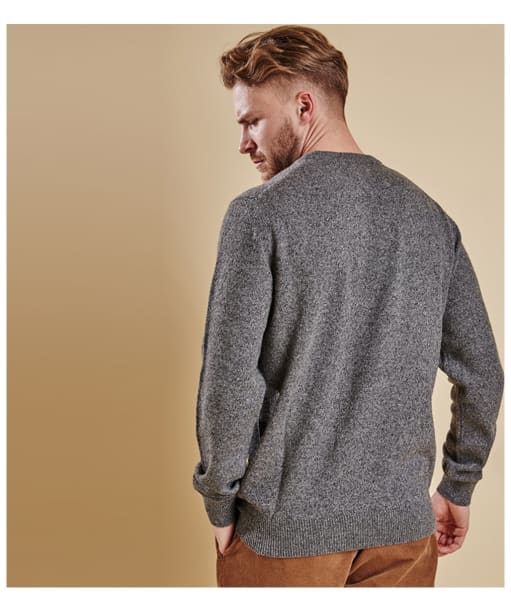 Men’s Barbour Tisbury Crew Neck Sweater - Grey