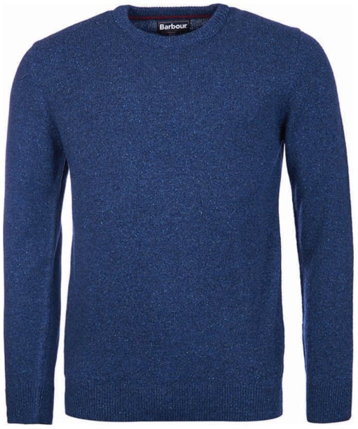 Men’s Barbour Tisbury Crew Neck Sweater - Deep Blue