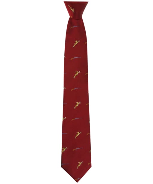 Men's Soprano Hares and Shotgun Tie - Red