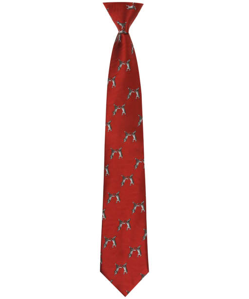 Men's Soprano Boxing Hares Tie - Red