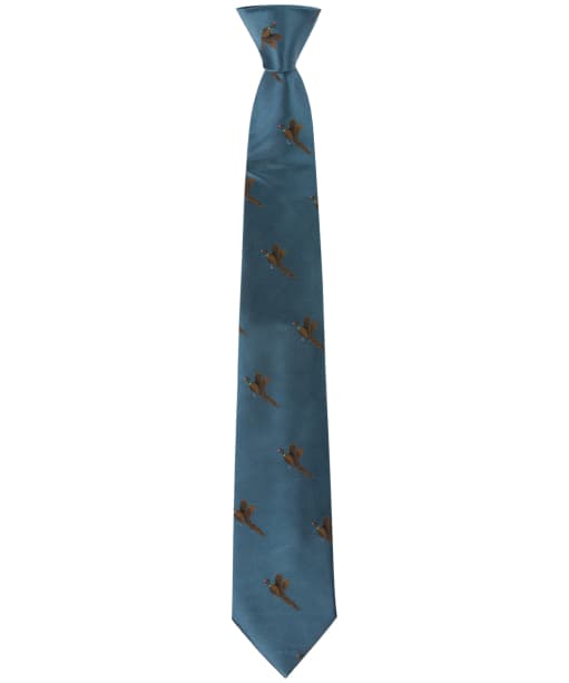 Men's Soprano Small Pheasants Tie - Turquoise