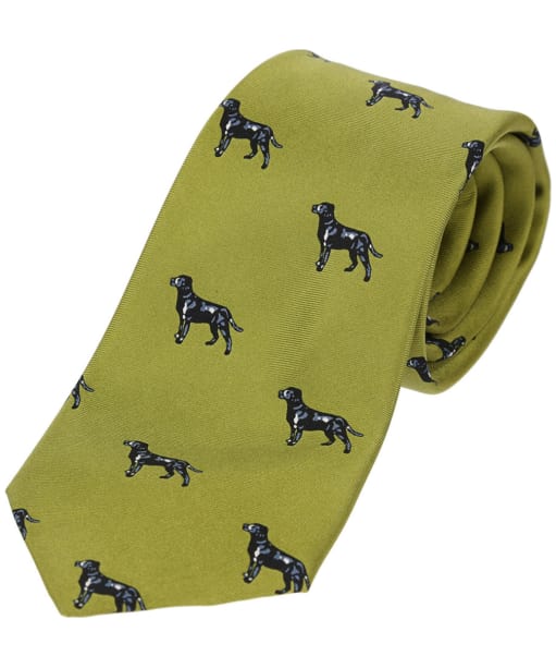 Men’s Soprano Labradors Tie - Green