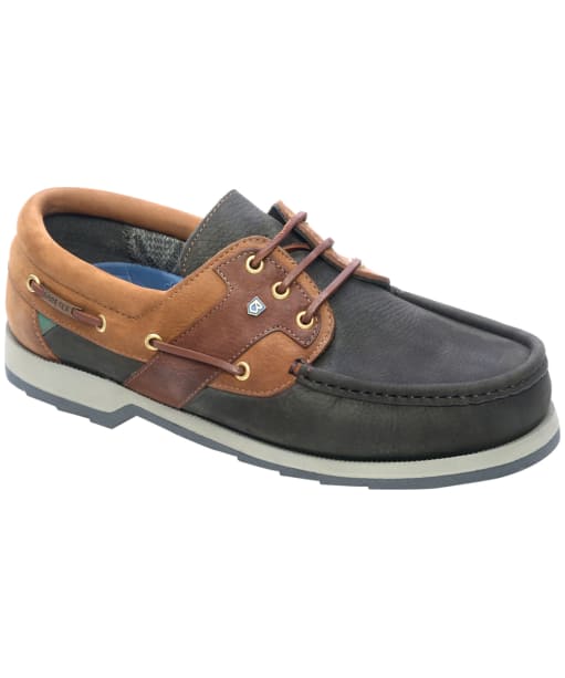 Dubarry Clipper Deck Shoes - Navy / Brown