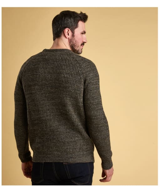 Men’s Barbour Horseford Crew Neck Sweater - Olive